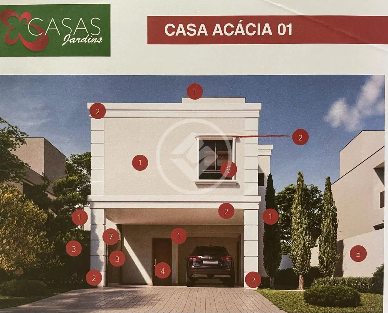 Sobrado 4 Quartos no Condomínio Jardins Marselha — foto 2